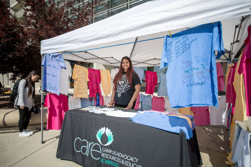 Campus Advocacy, Resources and Education (CARE) provides prevention education for the UC Merced community to achieve an environment free from the threat of sexual violence, dating/domestic violence and stalking.