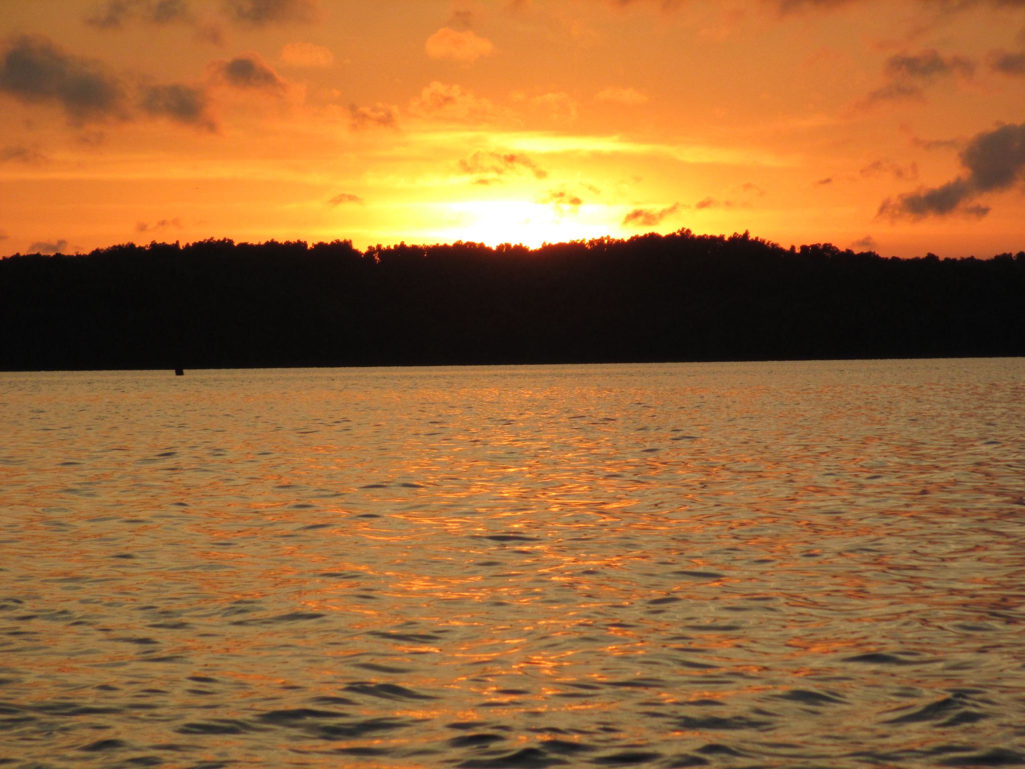 Sunset on Lake Barkley in Land Between the Lakes National Recreation Area