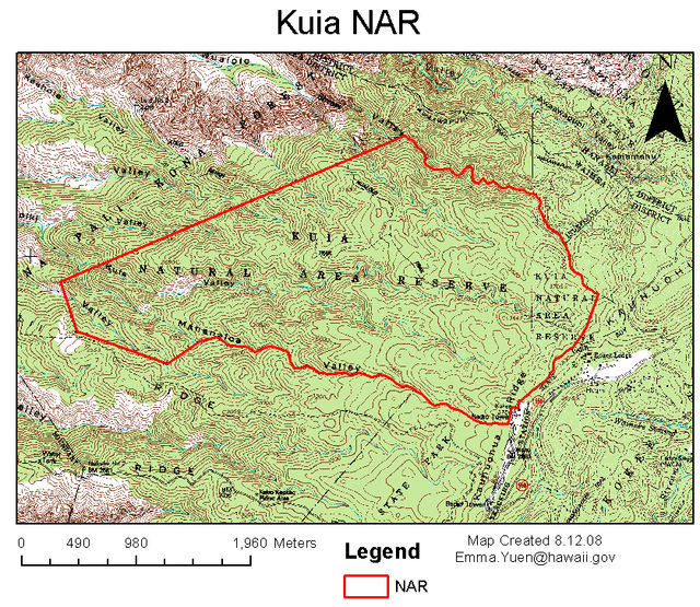 Kuia Natural Area Reserve