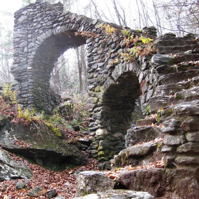 The ruins of Madame Sherri's castle are a popular destination for tourists.