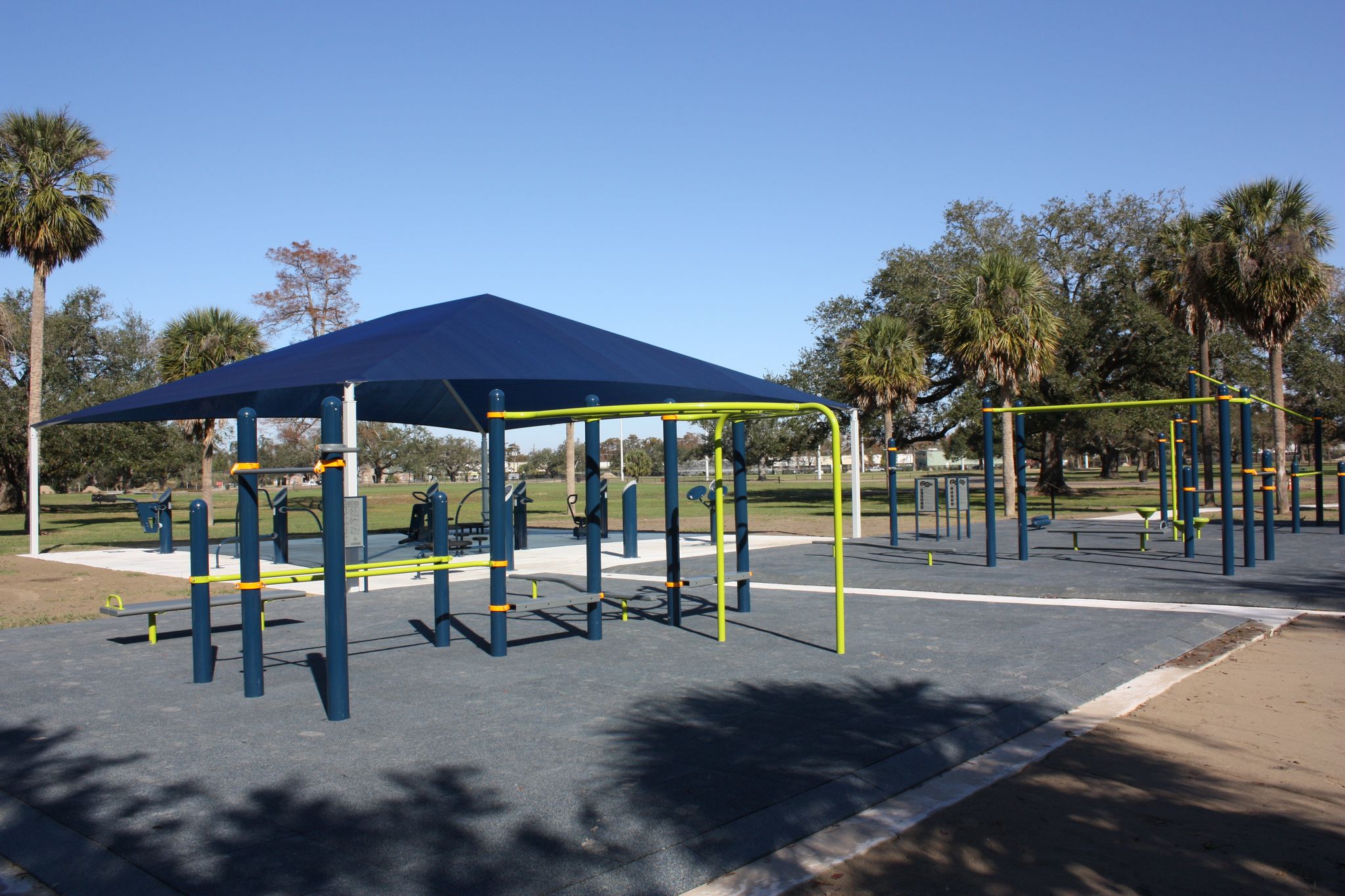 Festival Grounds exercise area