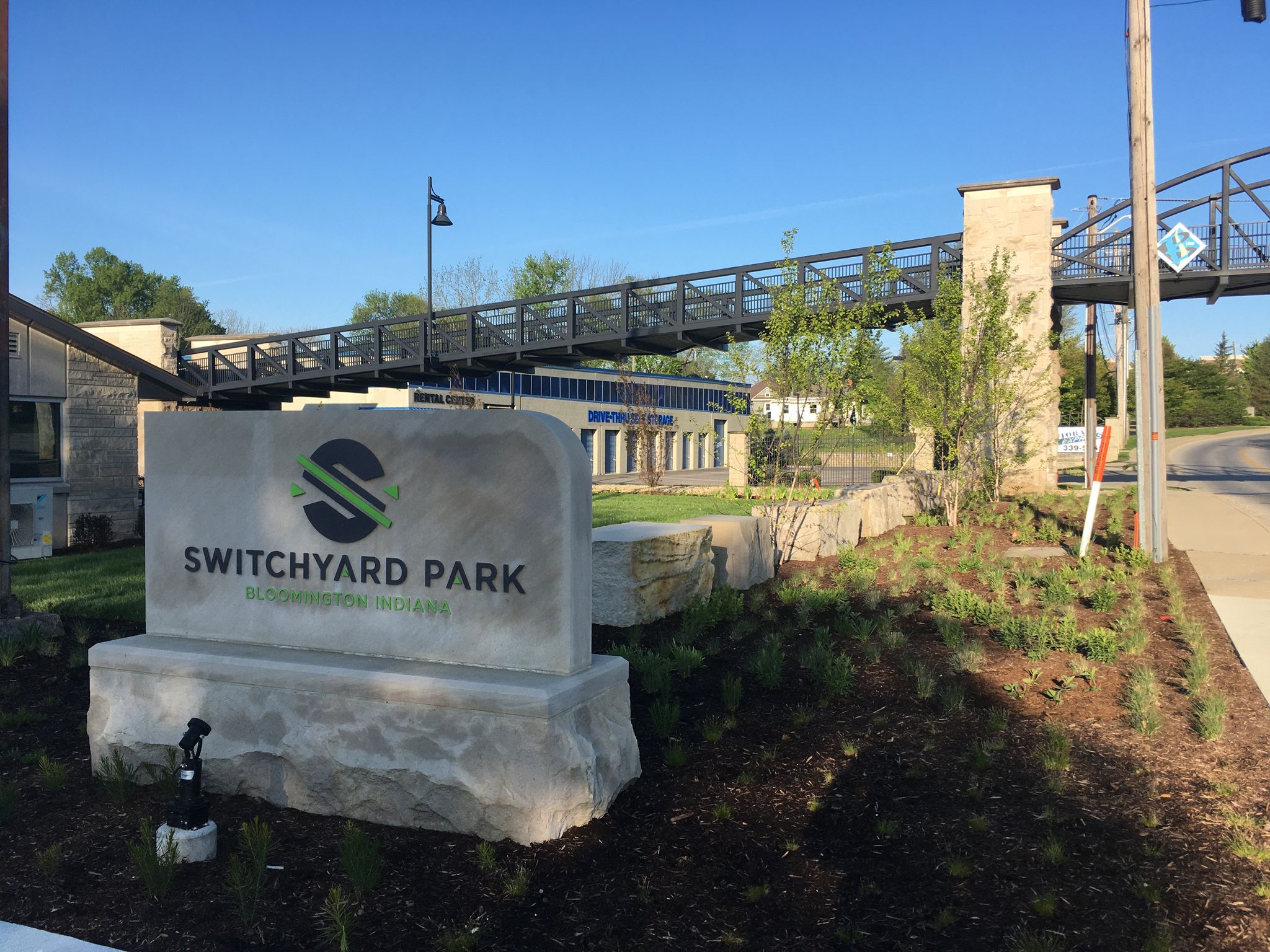 Switchyard Park Sign