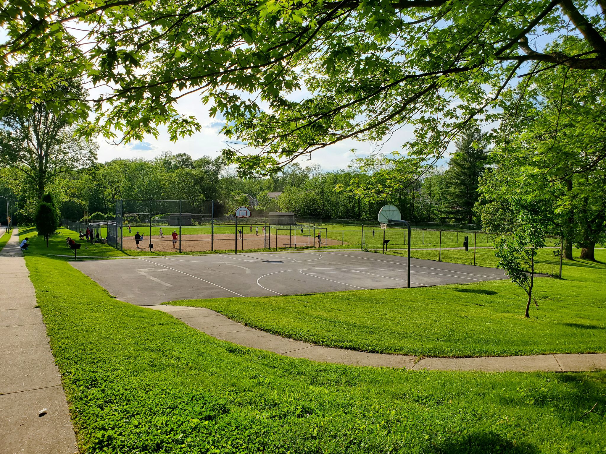 Butler Park basketball court