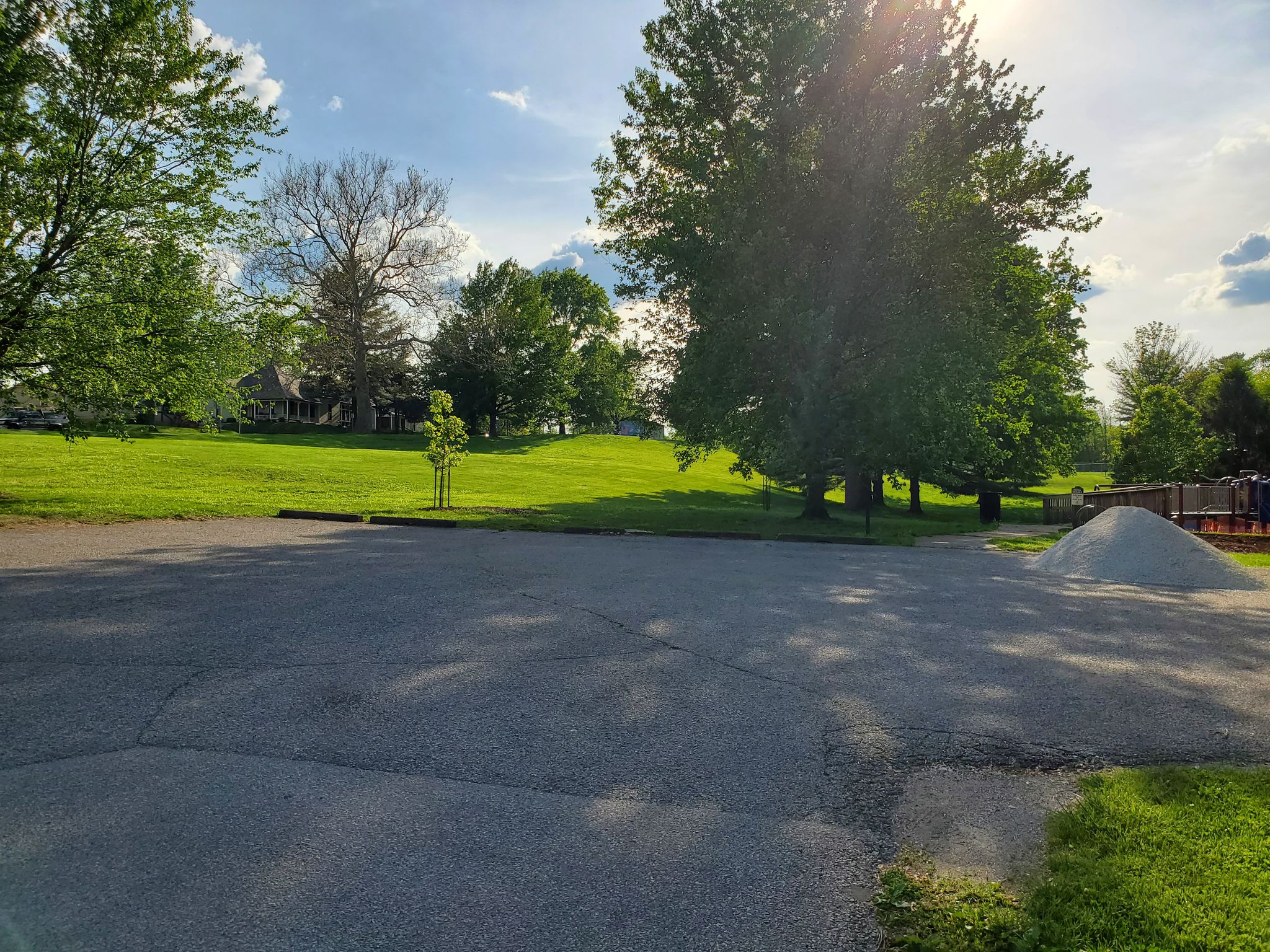 Butler Park east parking lot