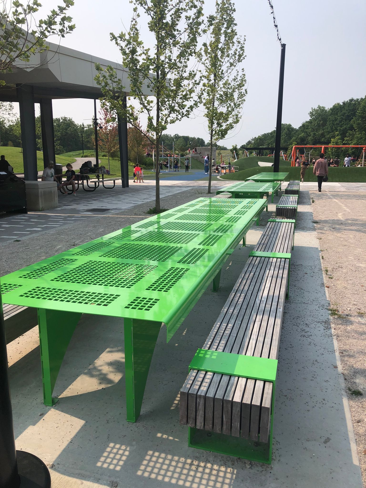 Park Bench at Switchyard Park