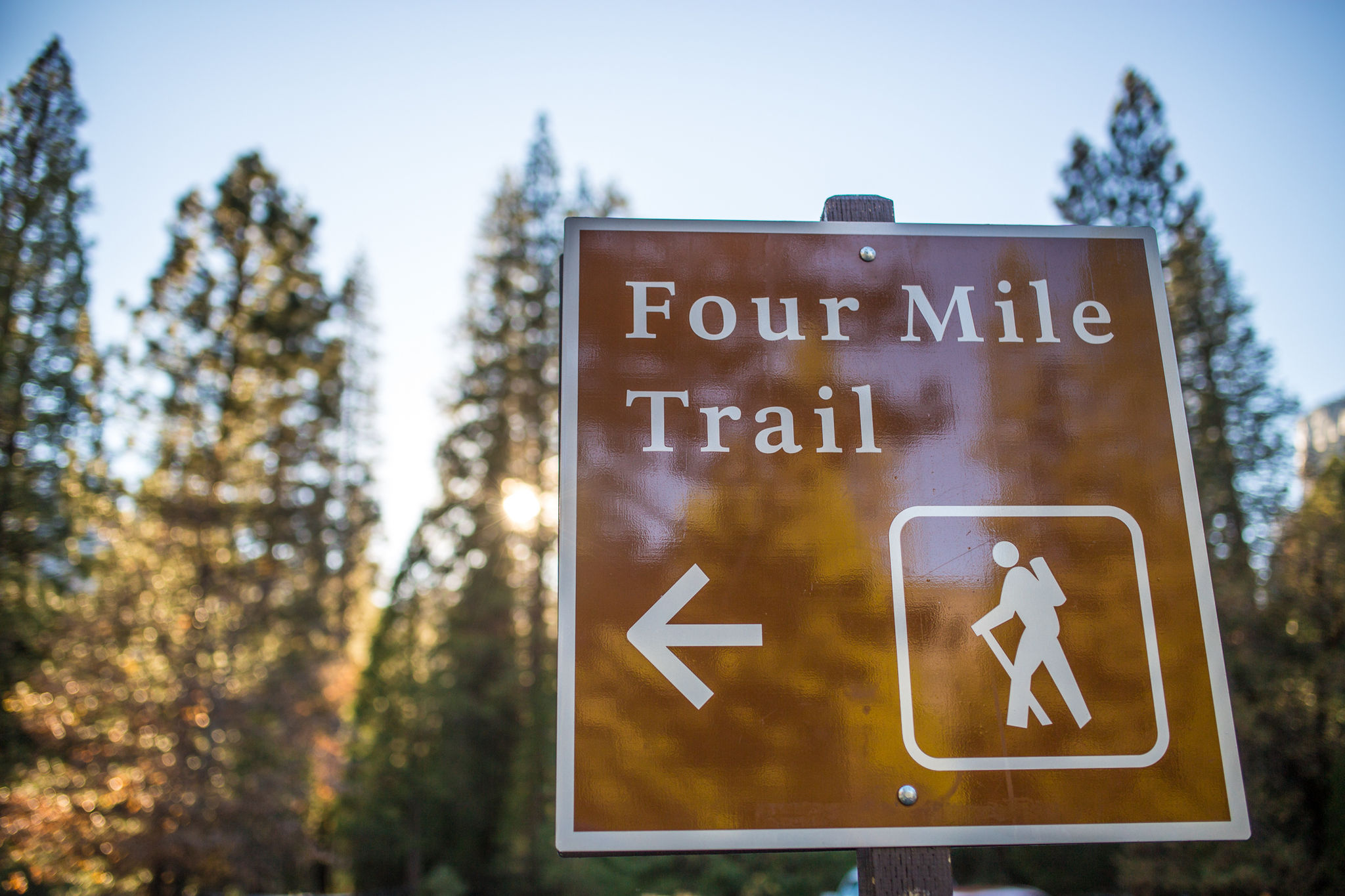 Four Mile Trail trailhead