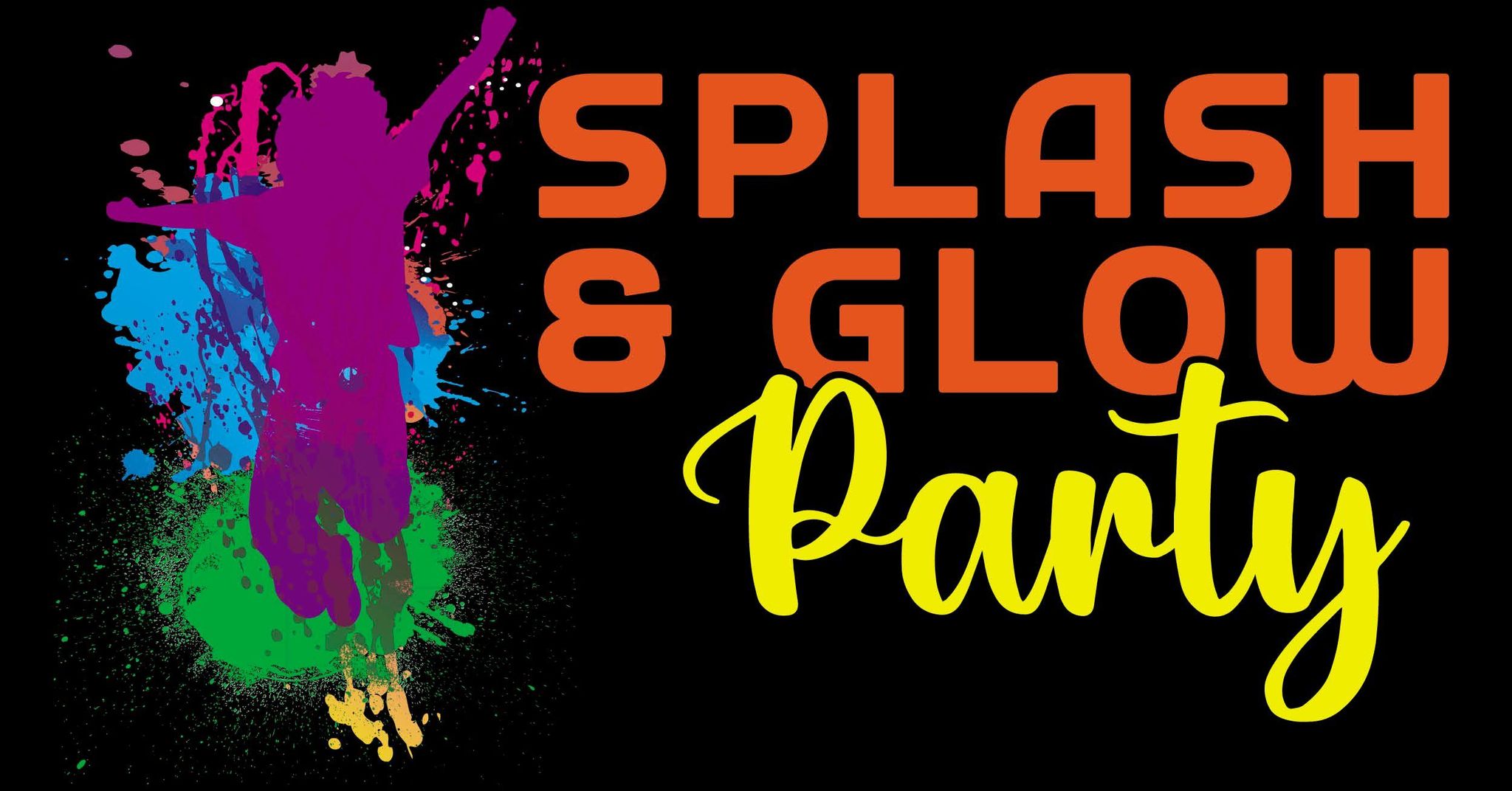 Splash & Glow social media graphic