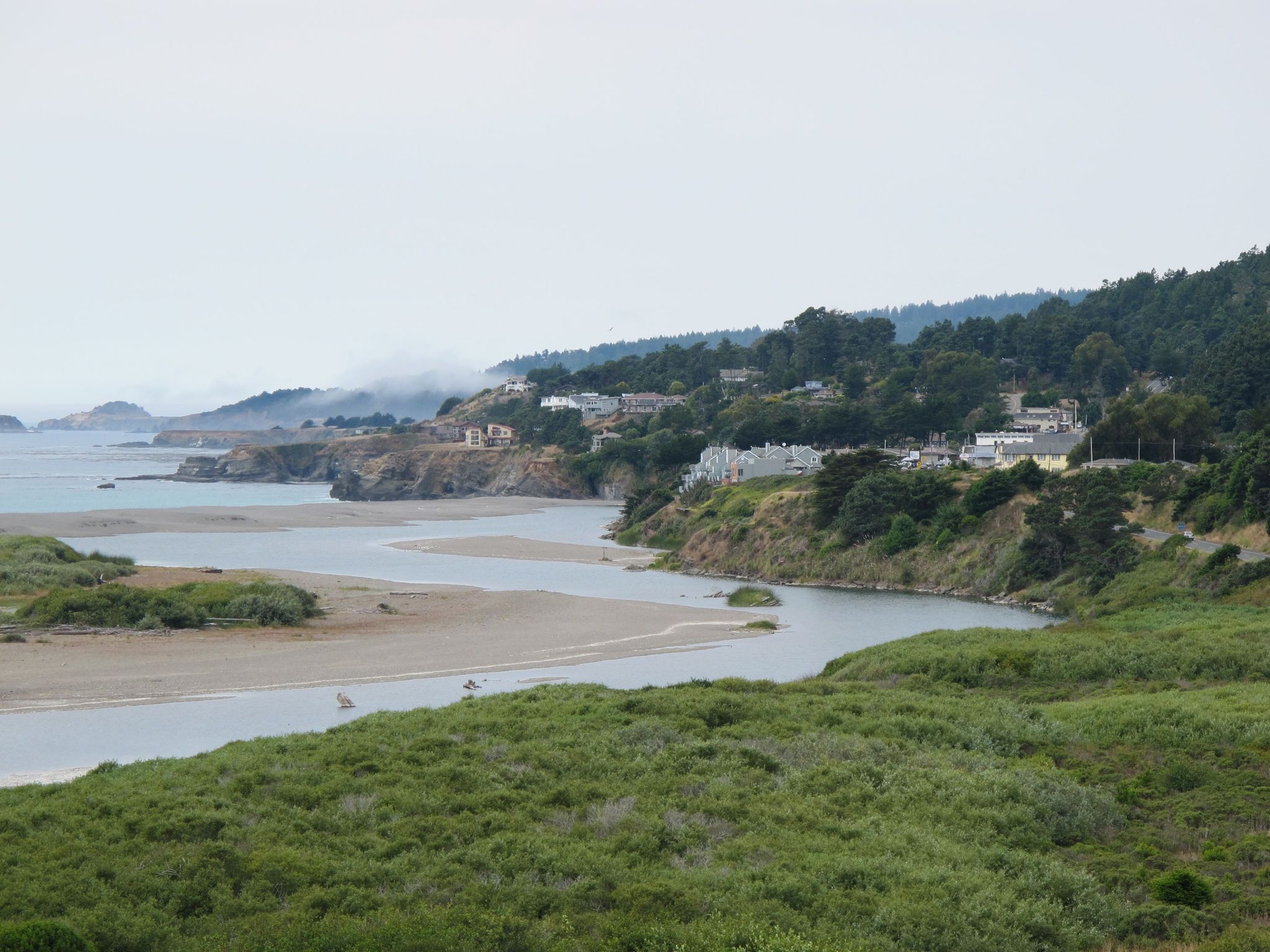Gualala Point Regional Park - View from bluffs