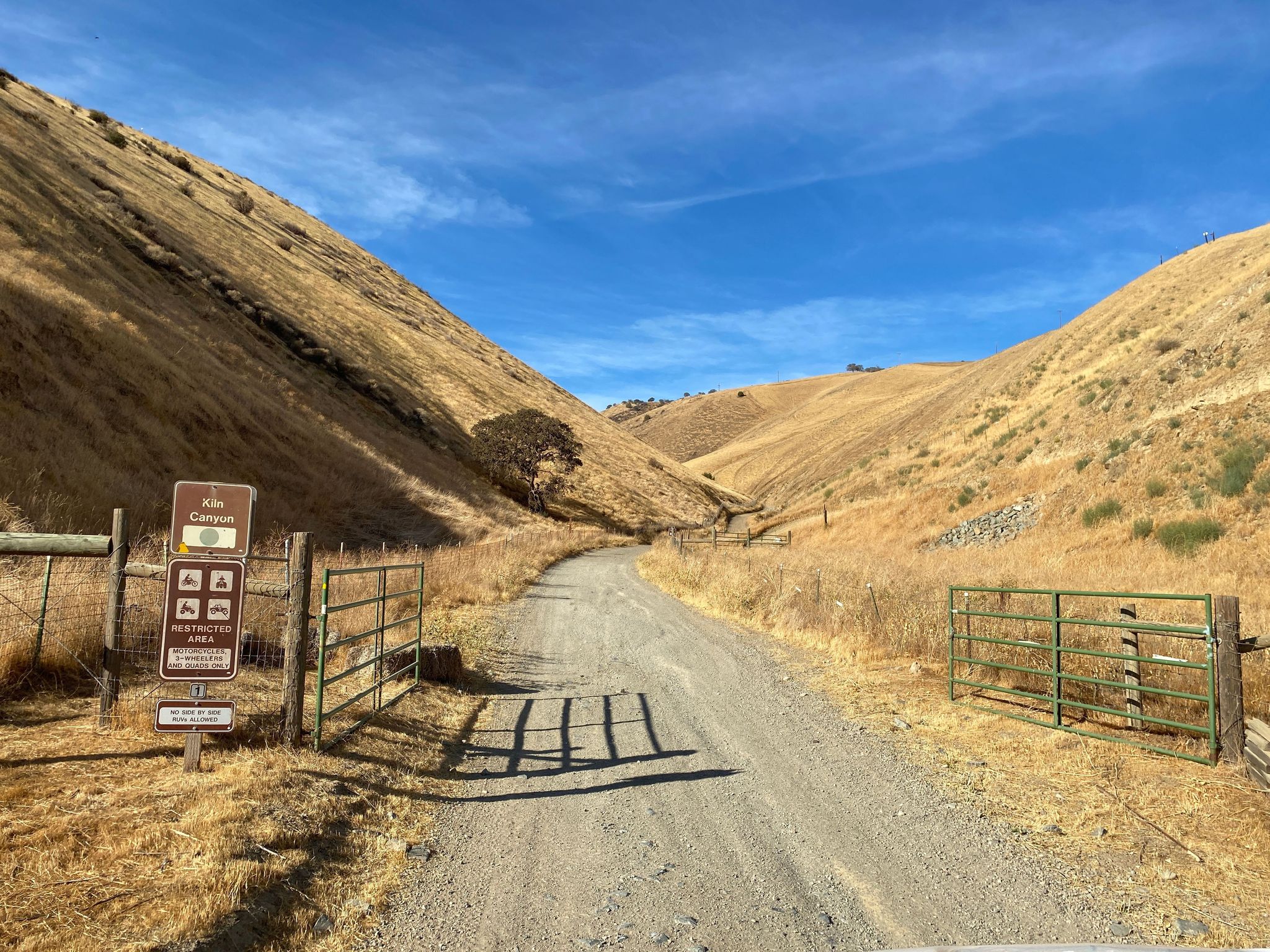 Kiln Canyon Trailhead on Main Road, Green Circle Easy