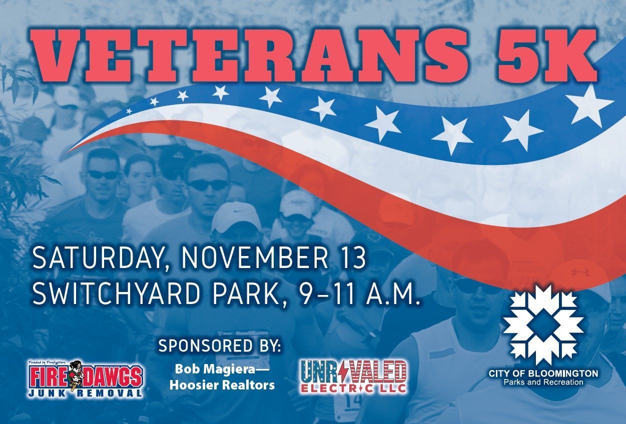 Veterans 5K Saturday Nov. 13th 2021