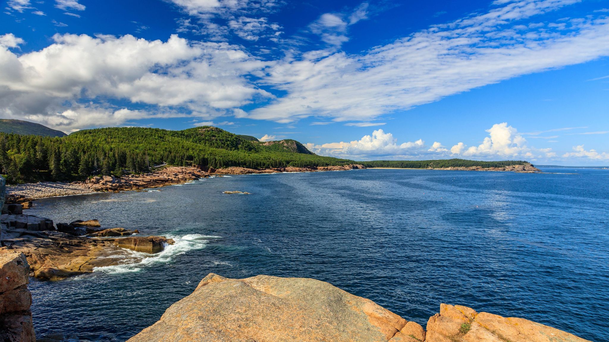 Millions of people come to Acadia for our distinctive rocky coastline.