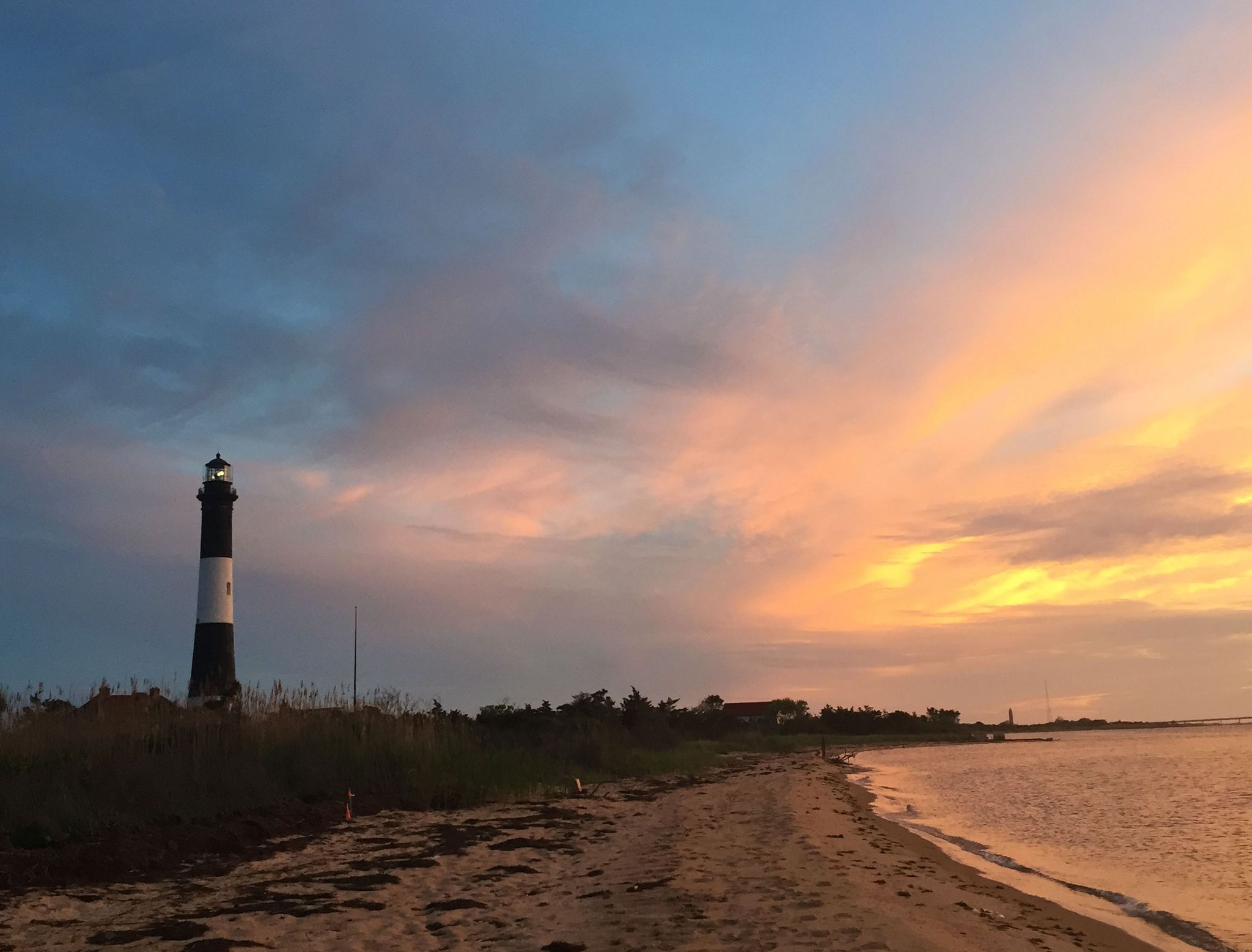 People from around the world come to visit the Fire Island Lighthouse.