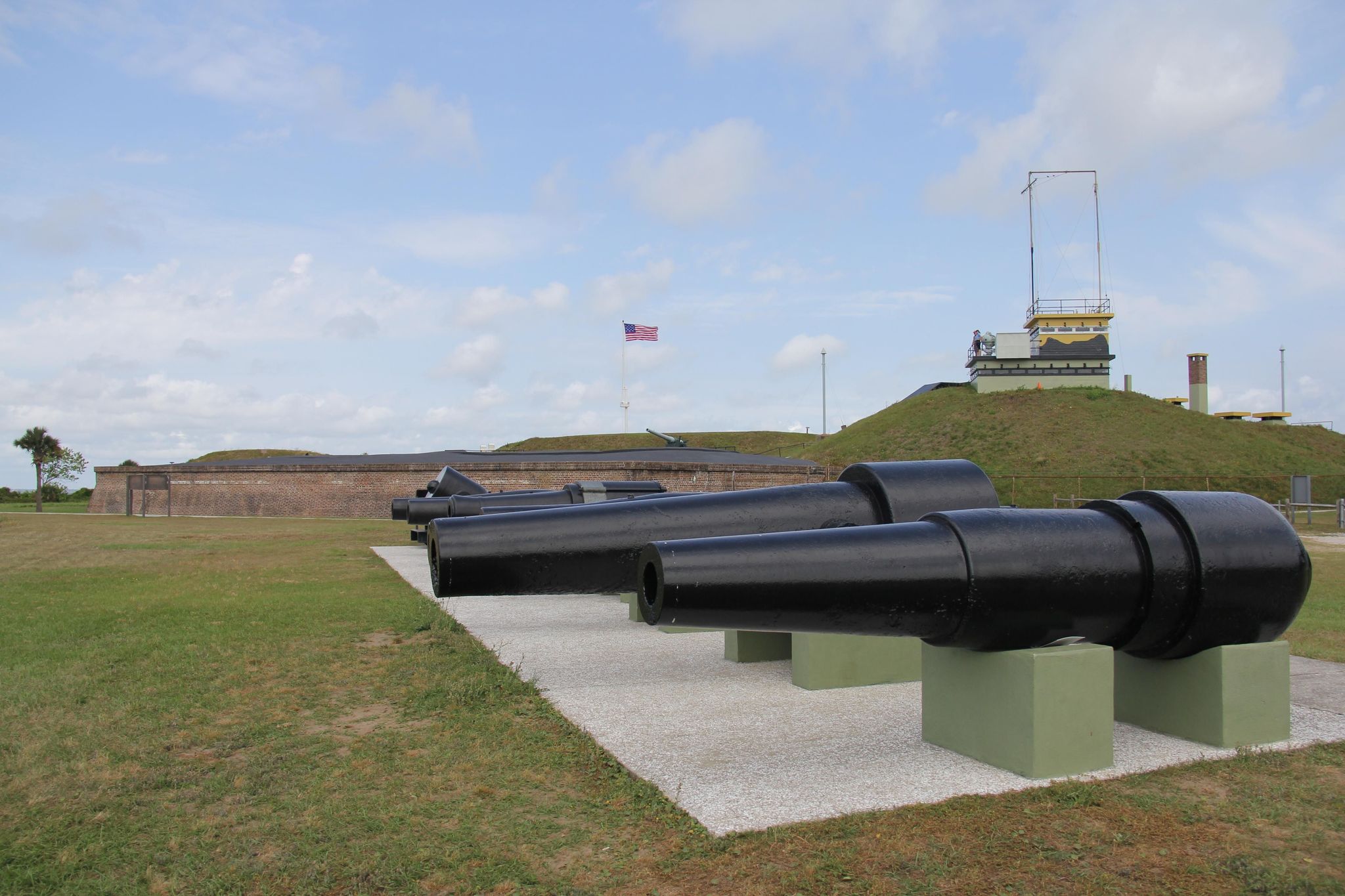 Fort Moultrie spans 171 years from 1776-1947