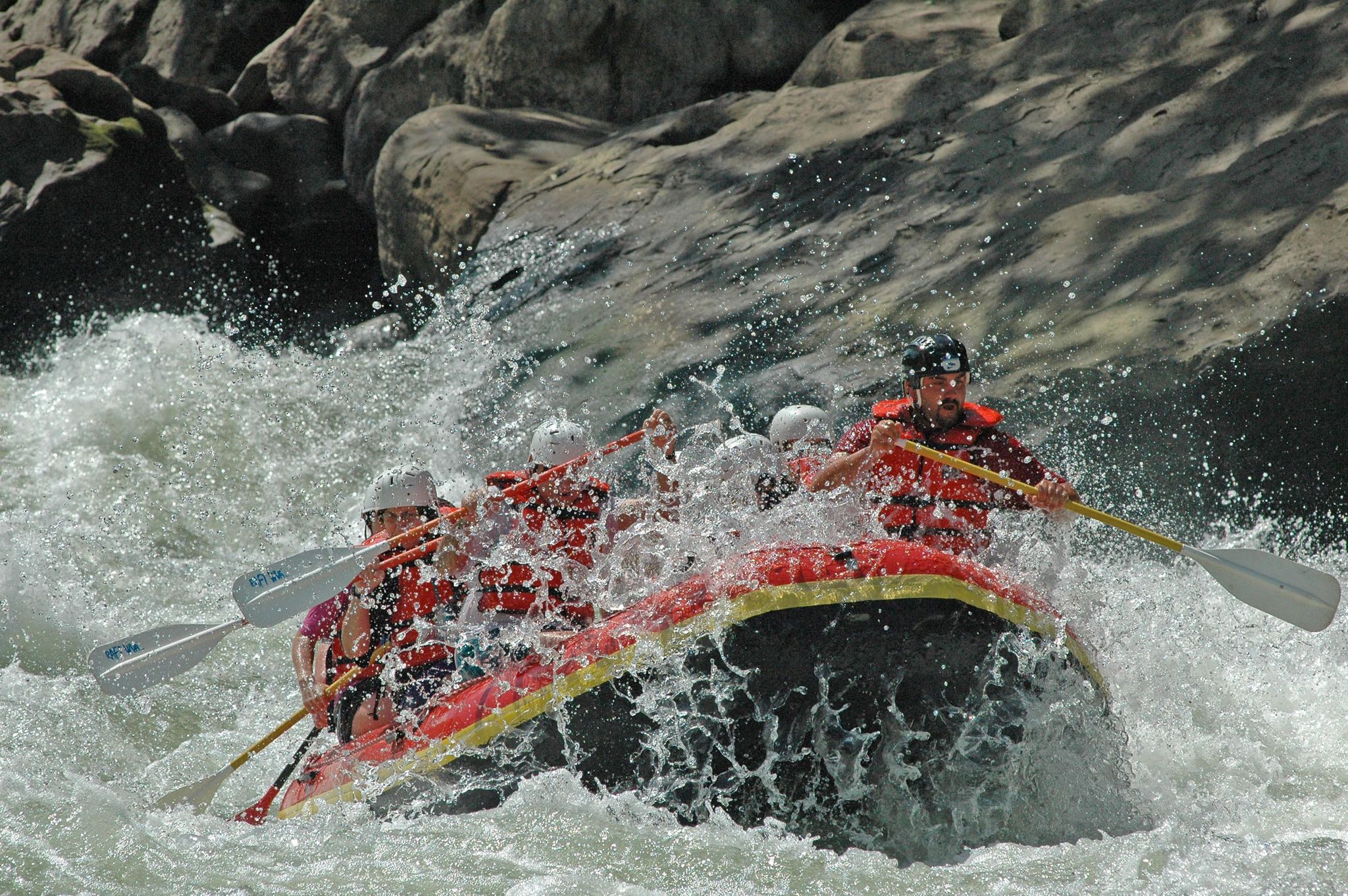 Gauley River is a popular whitewater river in the fall