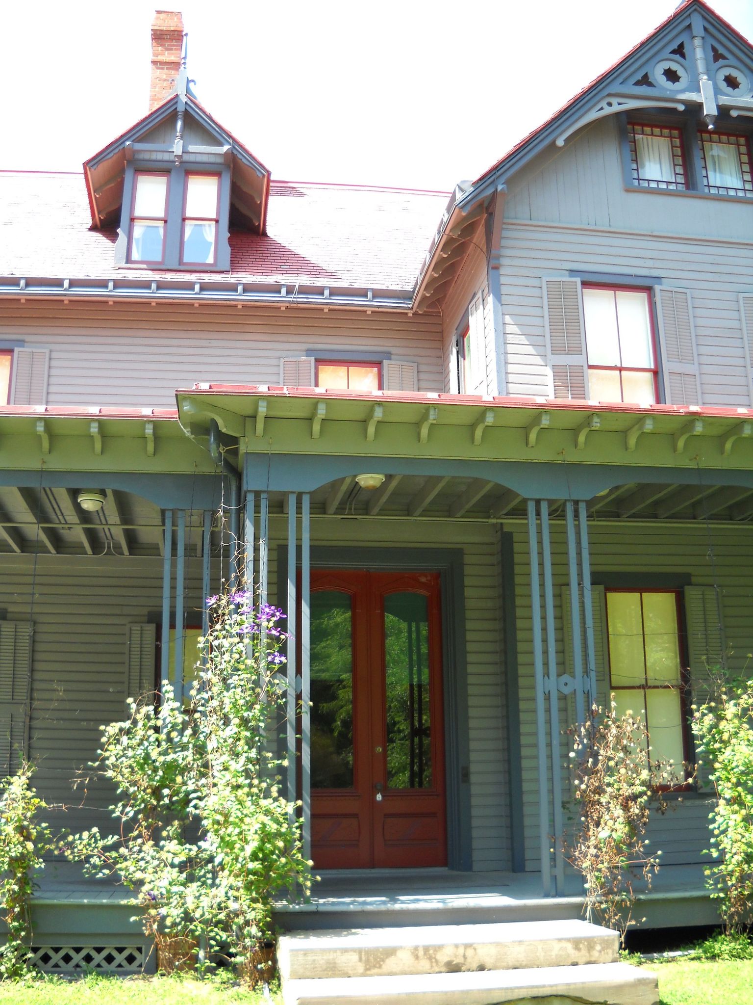 The front porch of James Garfield's home was the scene of the first front porch campaign. The presidential candidate gave patriotic speeches and met with thousands of people who came to which him well during the summer and fall of 1880.