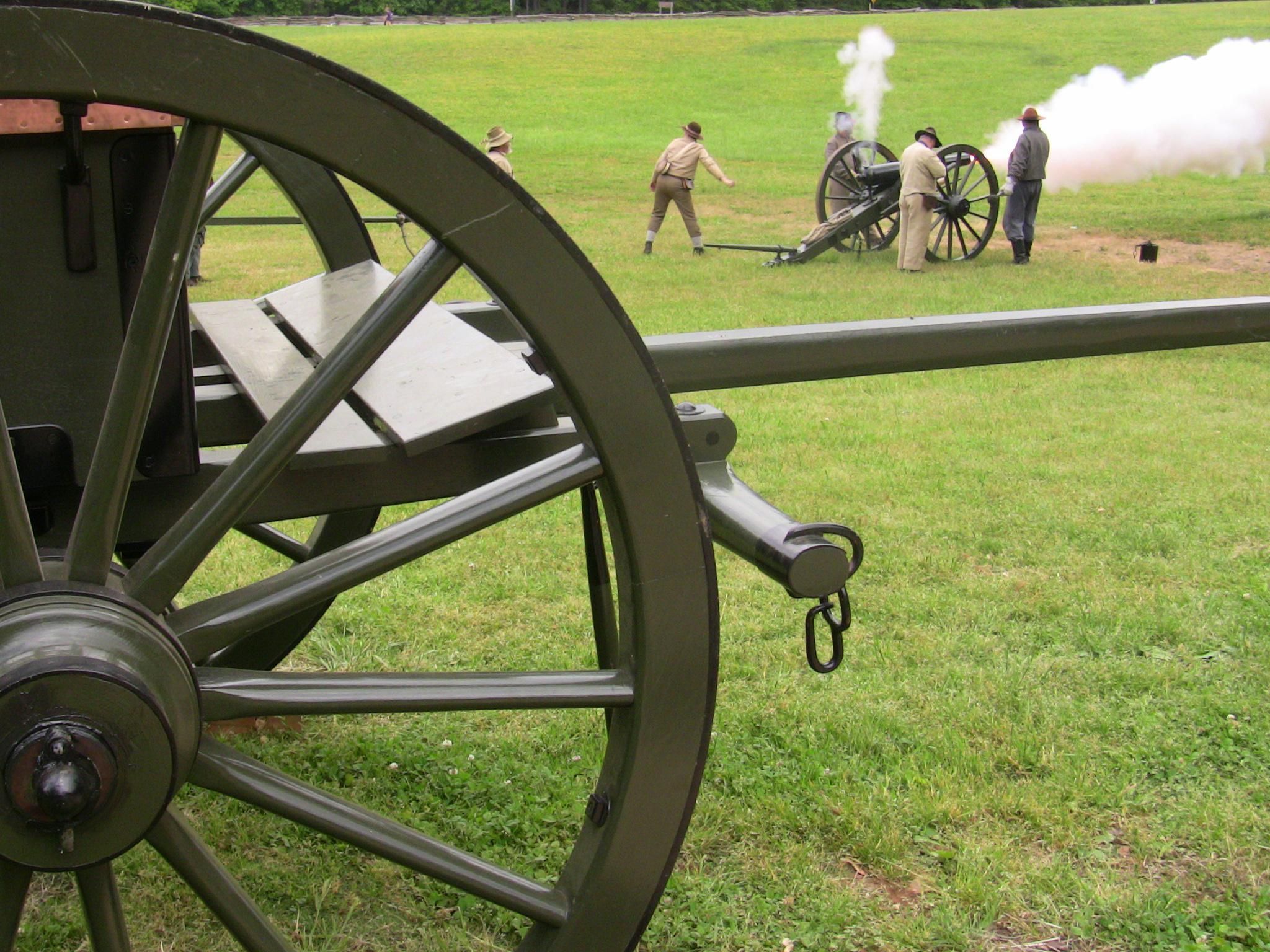 Casson with Cannon Fire Demonstration.