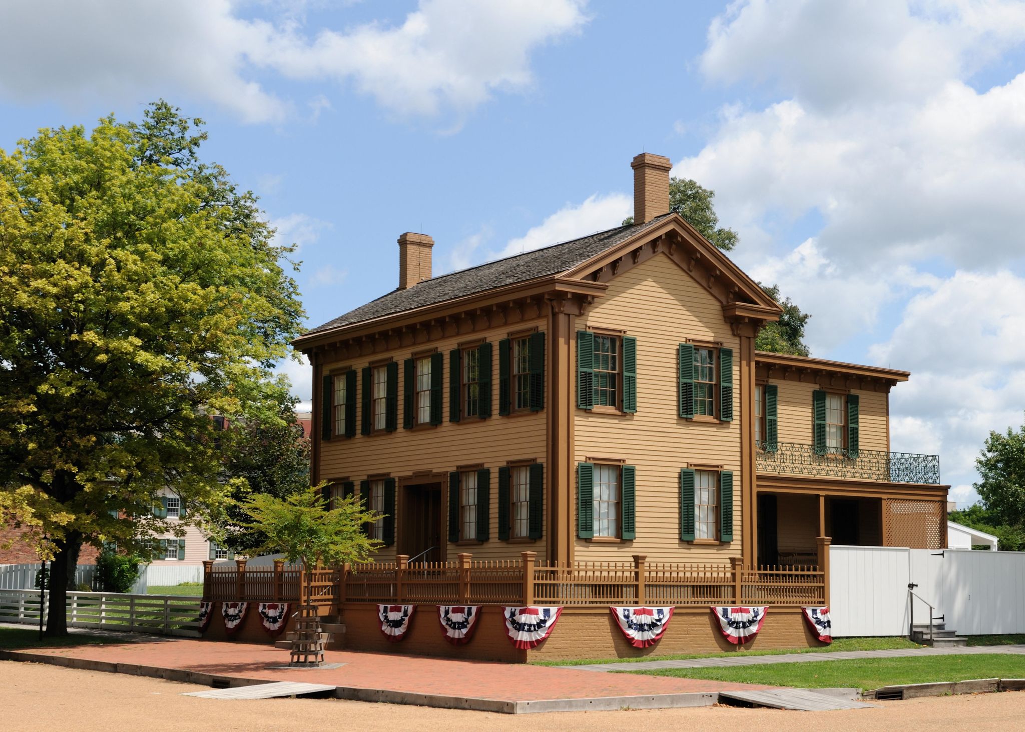 The original home where Abraham Lincoln lived before his presidency still stands and welcomes visitors to explore Lincoln's pre-presidential legacy.