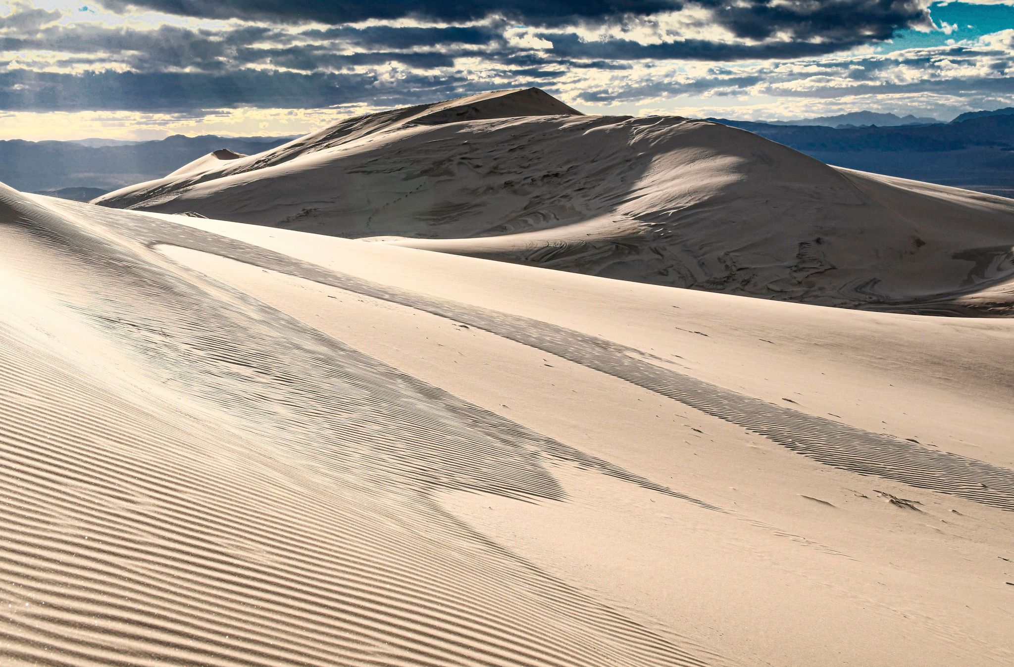 Kelso Dunes is the most popular hike at Mojave National Preserve.