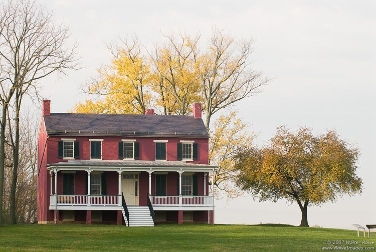 The Worthington House is one of the most iconic locations on the battlefield.