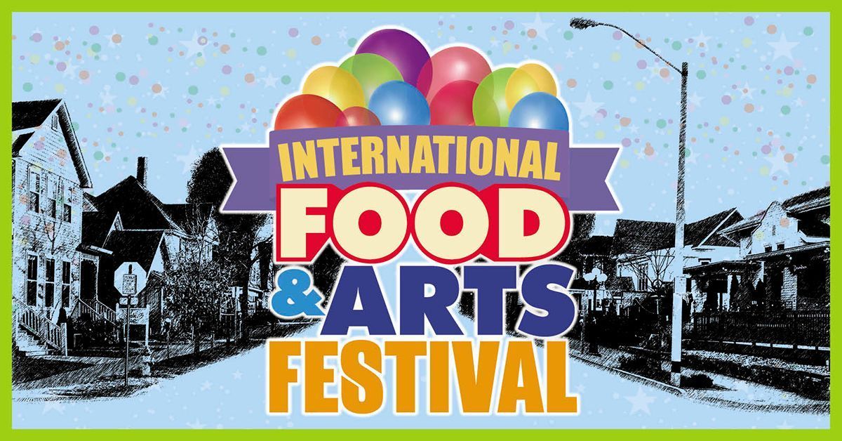 International Food & Art Festival Graphic