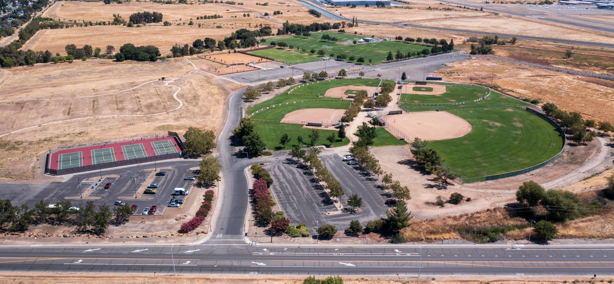 Centennial Park Aerial view