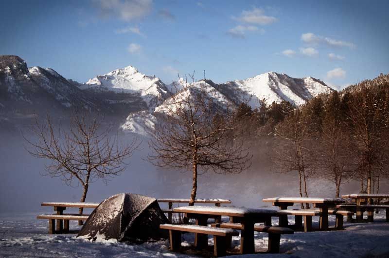 Como Lake Loop National Recreation Trail in Montana, 60 miles south of Missoula; photo by Ida Koric