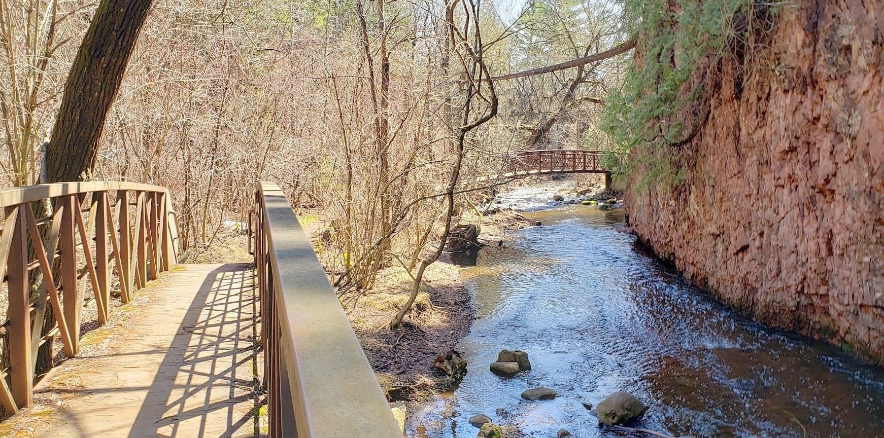 Bridges over Tischer Creek in Duluth. Photo by No Shore Scenic Drive Council.