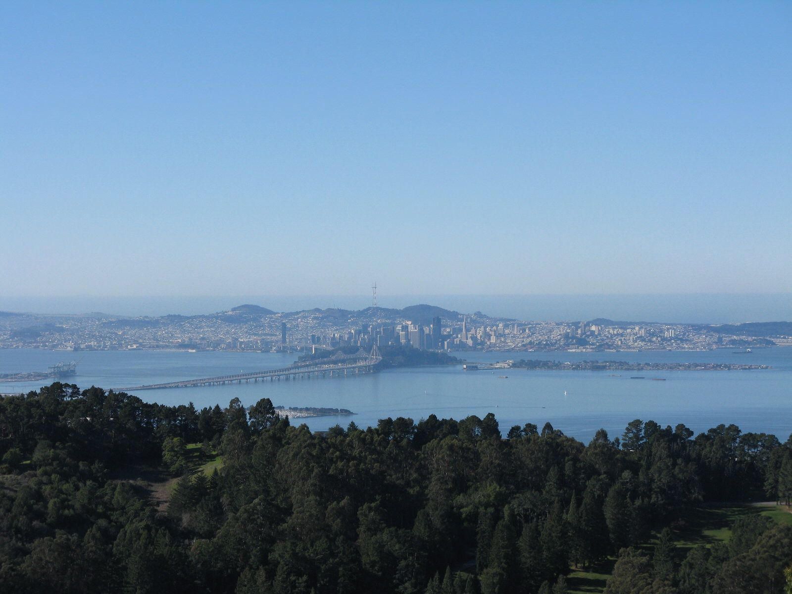 Hiking the East Bay Skyline National Recreation Trail near Tilden Regional Park. Photo by John Rabold.