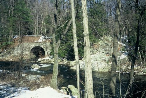 Beaver Brook Bridge, now part of rail trail