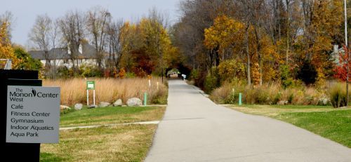 Monon Greenway near the Monon Community Center