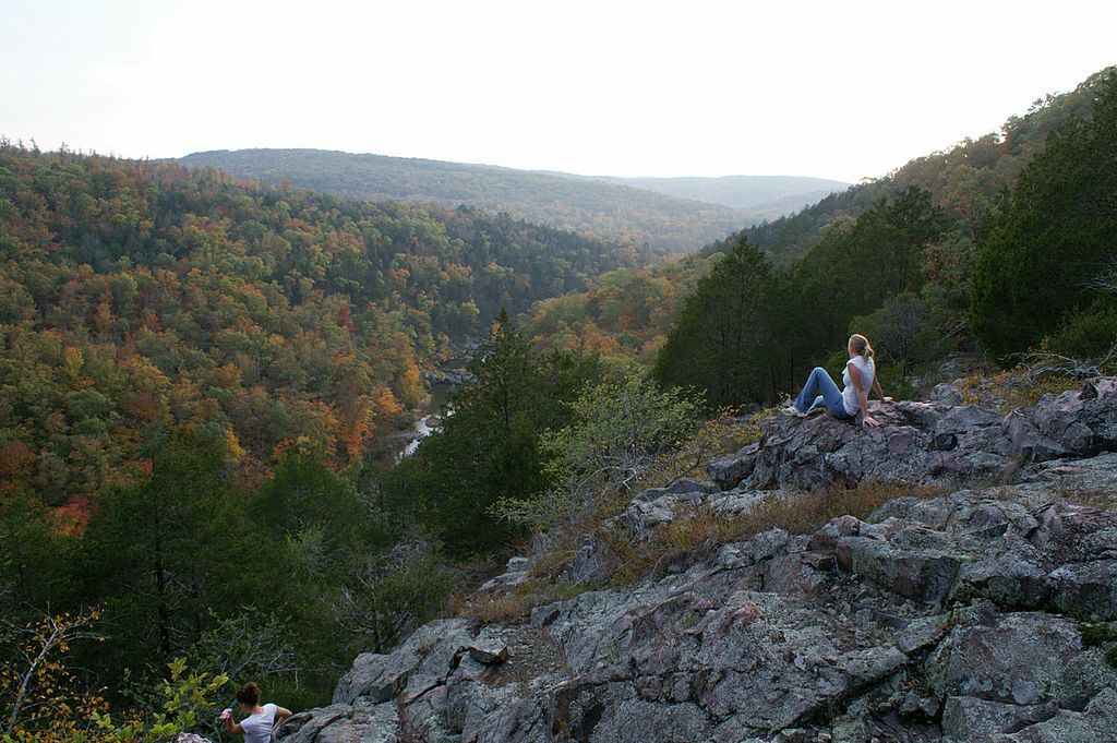 Overlooking Marble creek in St. Francois Mountains. Photo by ARPwildlifebio wiki.