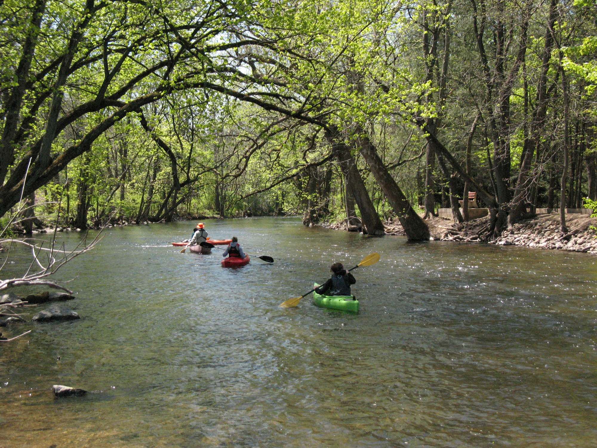 Primary Photo Musconetcong River and Kayakers