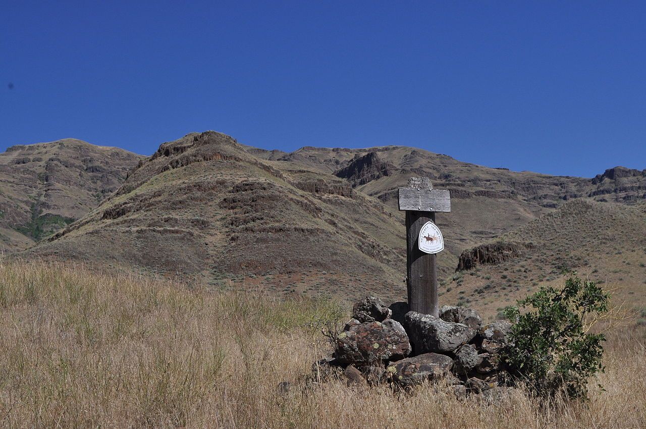 Along the Nez Perce National Historic Trail, in the Hells Canyon National Recreation Area. Photo by USFS.