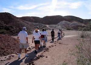 HIKING THROUGH THE VOLCANIC ASH FLOWS