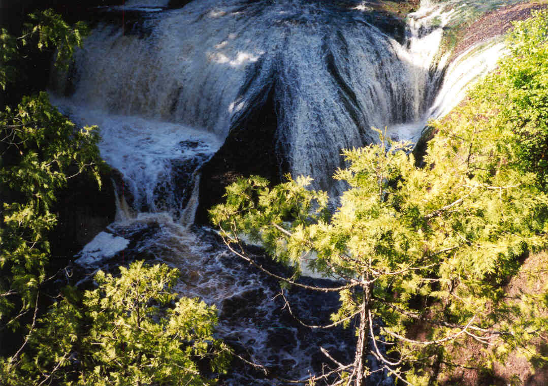 Potawatomi Waterfalls. Photo by USDA Forest Service.