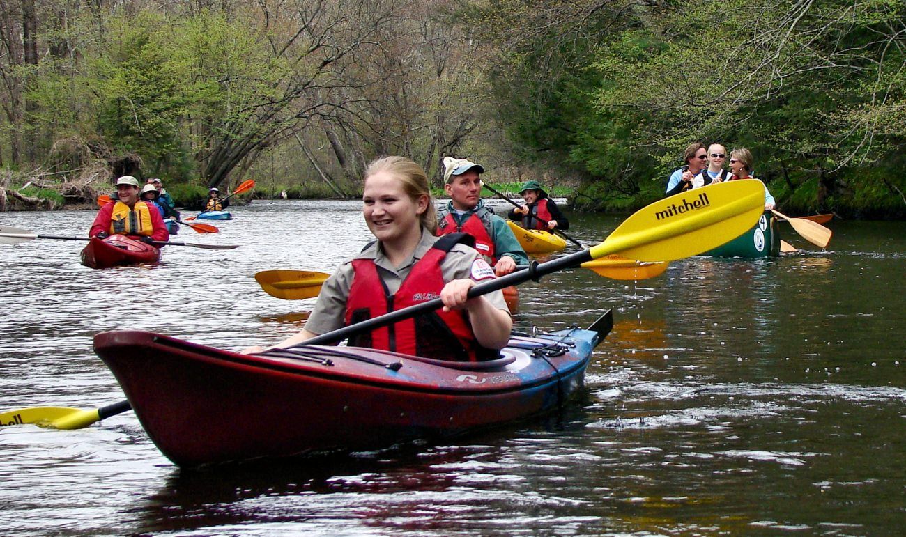 Quinebaug Paddling. Photo by A. Dabrowski.