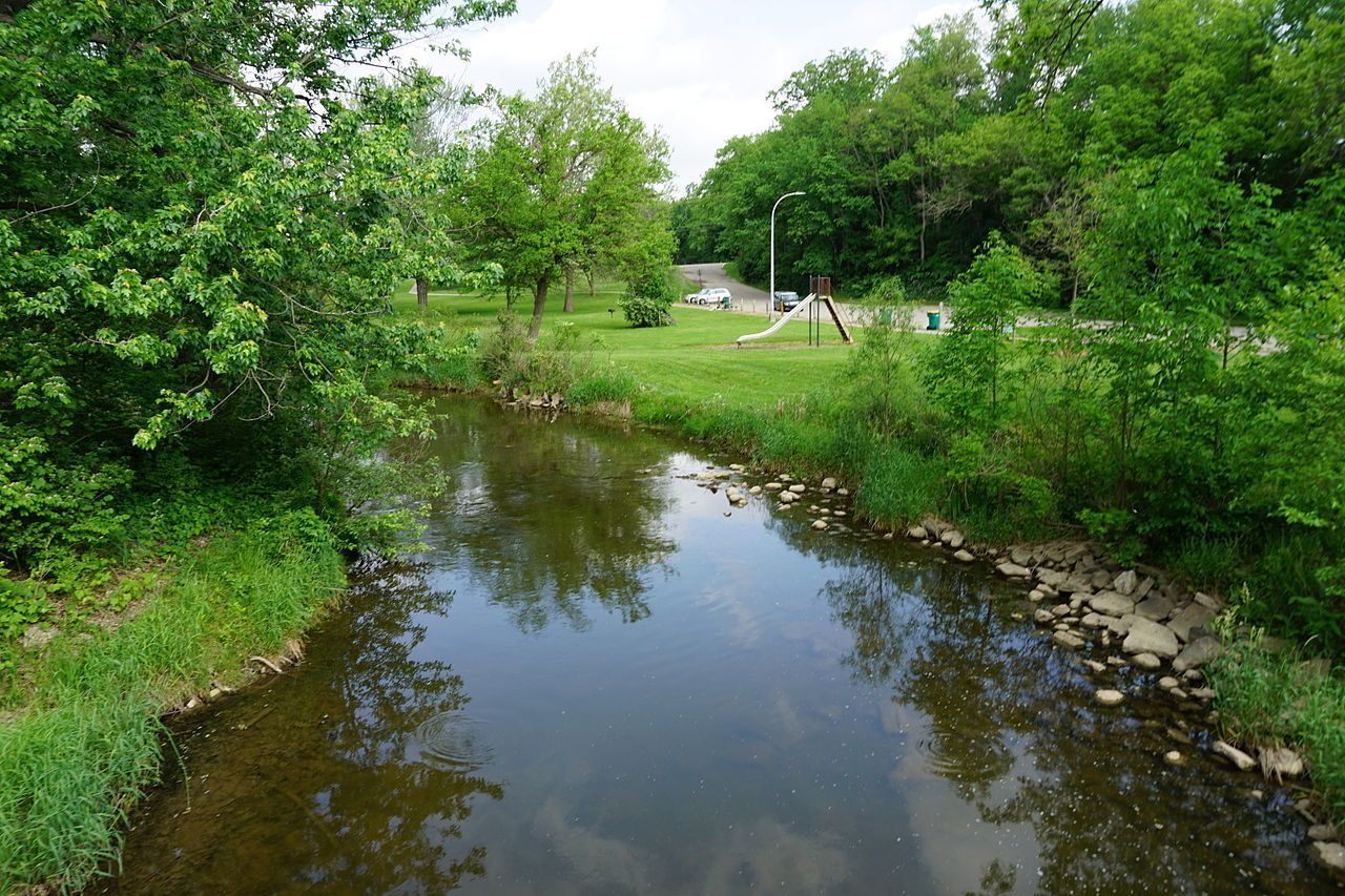 Saline River at Curtiss Park. Photo by Michael Barera.