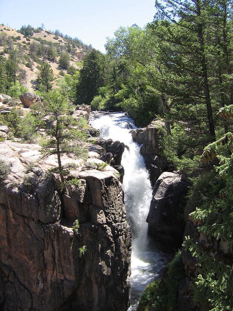 Shell Falls in Wyoming. Photo by Liz Lawley.