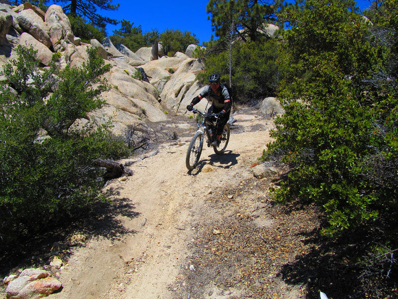 This trail will throw a lot at you. Photo by Singletracks.com/ Xen MTB SoCa.