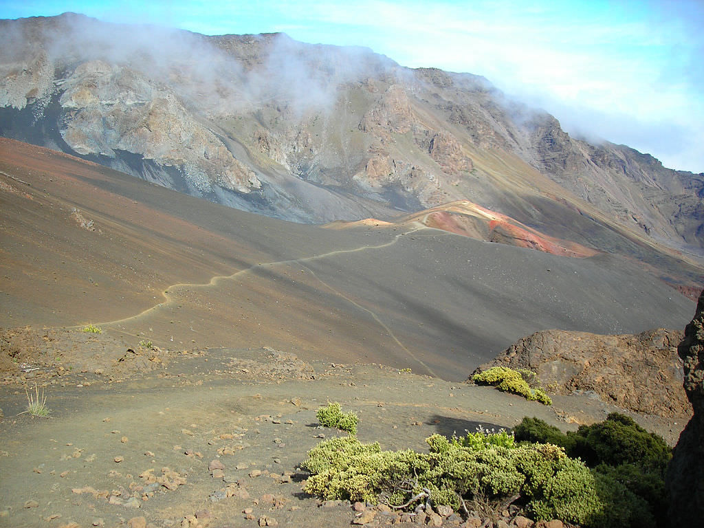 Sliding Sands Trail, Haleakala Crater. Photo by NPS.