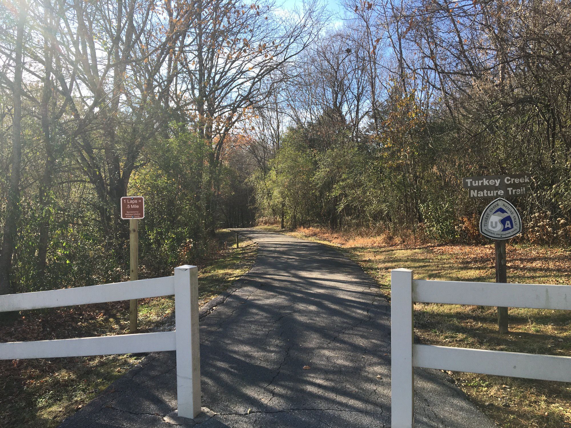 Turkey Creek Nature Trail. Photo by Donna Kridelbaugh & John Stone.