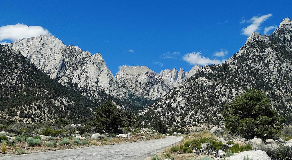 The Whitney Portal is 13 miles west of Lone Pine, CA, at the end of Whitney Portal Road. It is in a heavily wooded canyon, with. Photo by inkknife_2000.