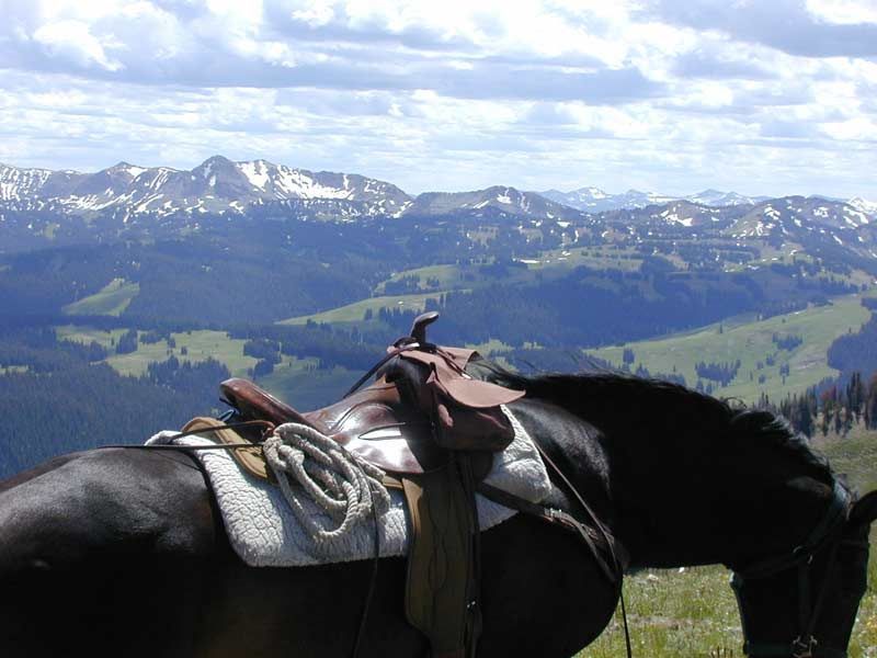 Wyoming Range NRT runs 75 miles from south of Jackson Hole into the southwest mountains of Wyoming