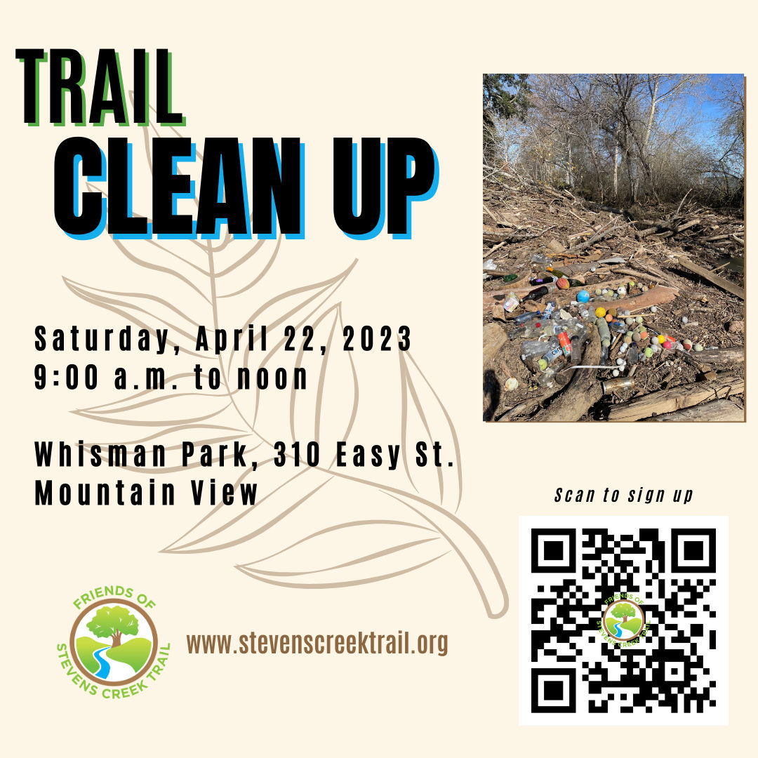Trail Cleanup Flyer for April 22, 2023