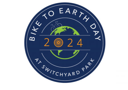 Bike to Earth Day Event 2024 Logo