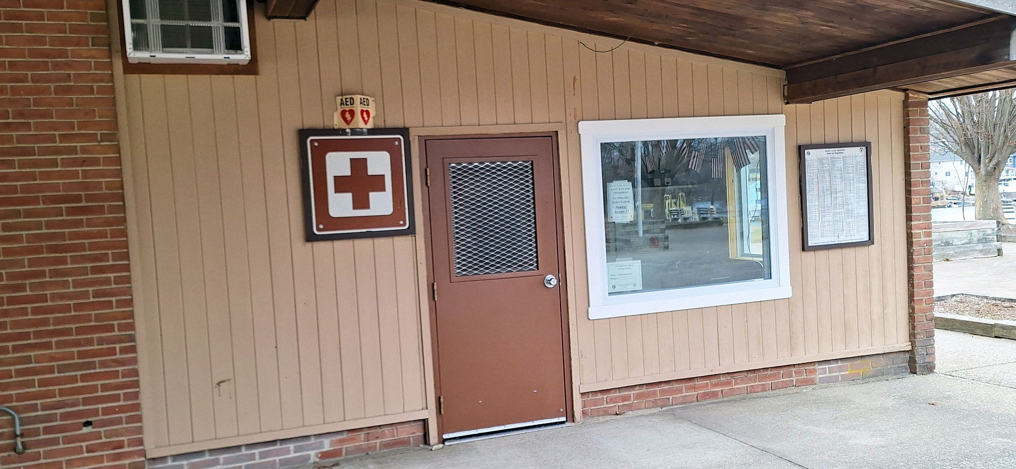 First Aid Station in the Bathhouse complex