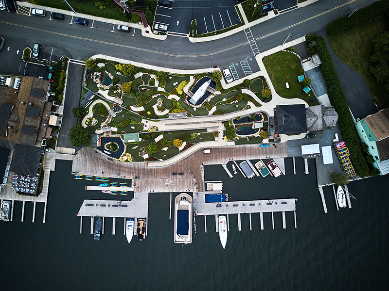 Aerial View of Nolan's Point