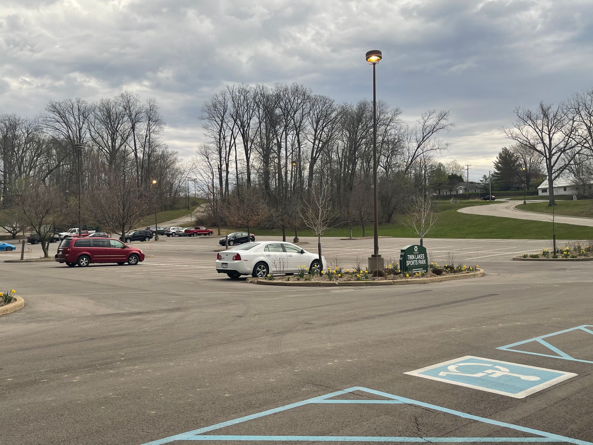 Twin Lakes Sports Park Parking Lot