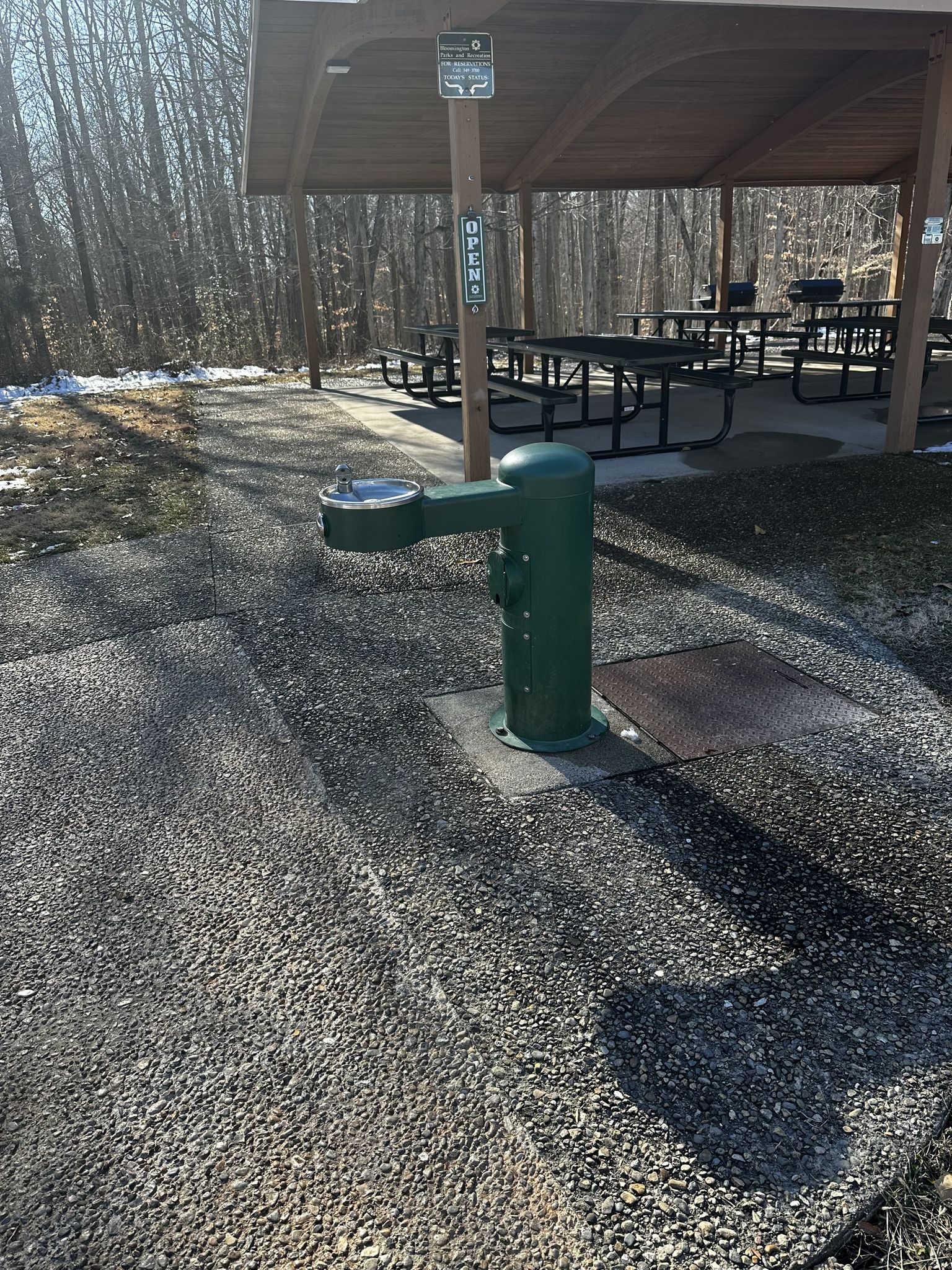 Winslow Woods Park Drinking Fountain