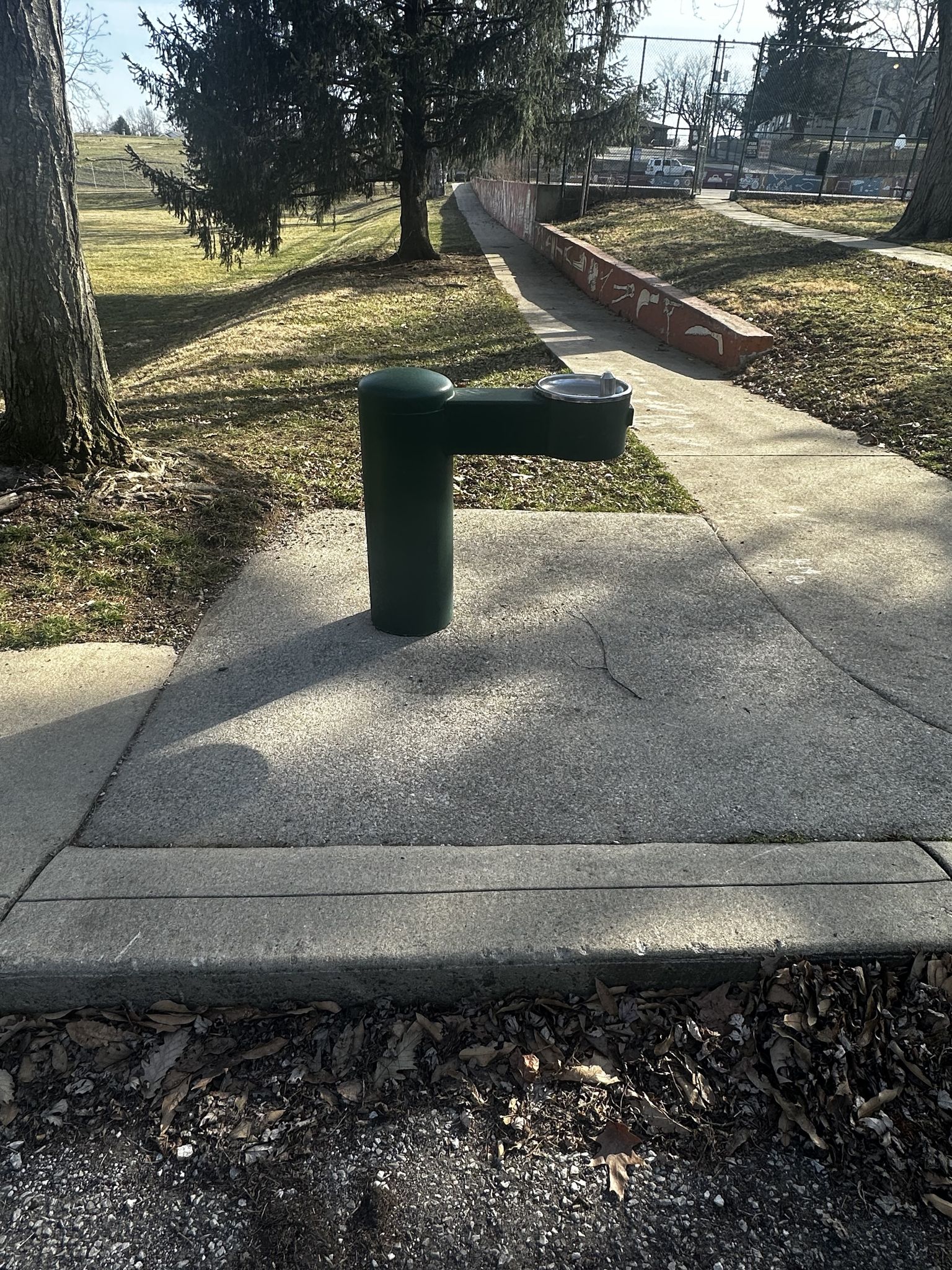 Building Trades Park Water Fountain